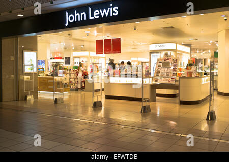 dh Kaufhaus JOHN LEWIS Großbritannien Kaufhaus John lewis vor dem St James Einkaufszentrum Edinburgh Ladeneingang außen Stockfoto