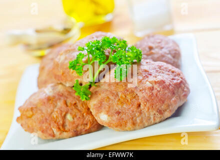 Die koteletts Stockfoto