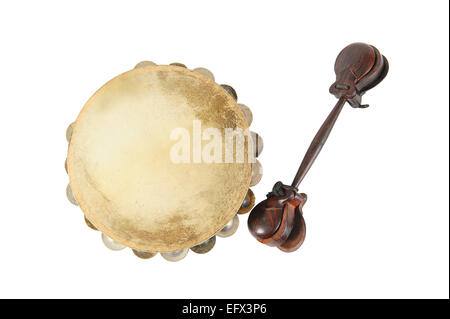 Kunst, Hintergrund, Feier, Weihnachten, clipping, Nahaufnahme, Farbe, Schnitt, Becken, Trommel, Unterhaltung, Folklore, Urlaub, horizont Stockfoto