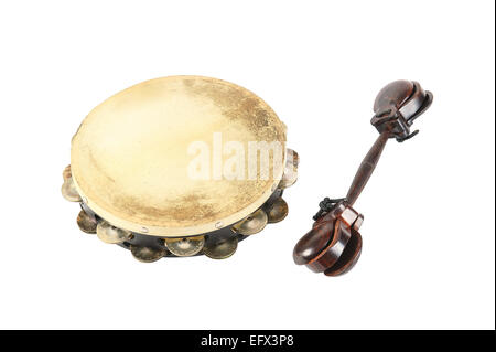 Kunst, Hintergrund, Feier, Weihnachten, clipping, Nahaufnahme, Farbe, Schnitt, Becken, Trommel, Unterhaltung, Folklore, Urlaub, horizont Stockfoto