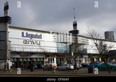 Kardinal-Park, ein außerhalb der Stadt Fachmarktzentrum, Ipswich, Suffolk, UK. Stockfoto