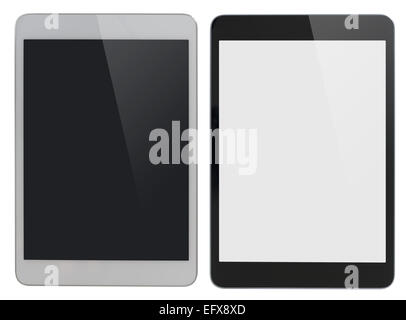 moderne Tablet-PC Ipad isoliert mit Beschneidungspfad enthalten ähnlich Stockfoto
