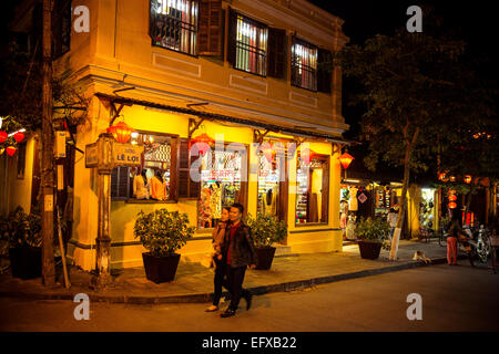 Le Loi Straße, Hoi an, Vietnam. Stockfoto