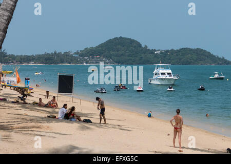 Thailand, Koh Samui Bophut beach Stockfoto