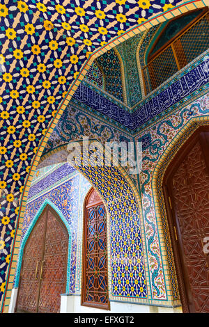 Die iranische Moschee in Satwa Dubai Vereinigte Arabische Emirate Stockfoto