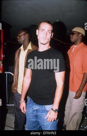 Bei diesem Spiel Premiere in Century City Ca. 2001.k22755np kann JOHNNY STRONG in zwei spielen. © Nina Prommer/Globe Fotos/ZUMA Draht/Alamy Live-Nachrichten Stockfoto