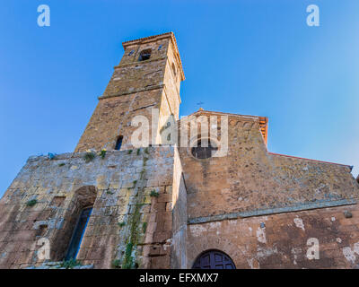 Kirche San Giovenale. Erste Kathedrale von Orvieto, Italien Stockfoto