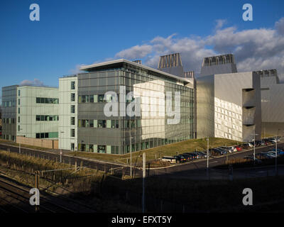 Cambridge biomedizinischen Campus - die Rates für medizinische Forschung Labor für Molekulare Biologie auf der Cambridge biomedizinischen Campus Stockfoto