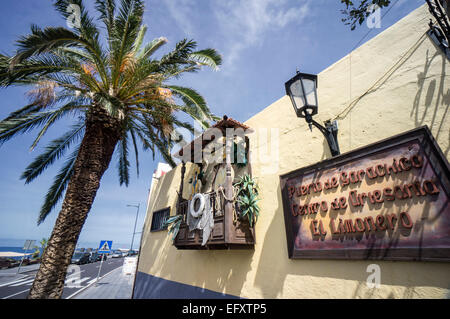 Souvenir-Shop in Garachico, Puerto de Garachico, Centro de Artesania, El Limonero, Teneriffa, Spanien Stockfoto