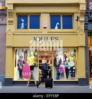 Joules shop 11 Bridlesmith Tor, Nottingham NG1 2GR England UK Stockfoto