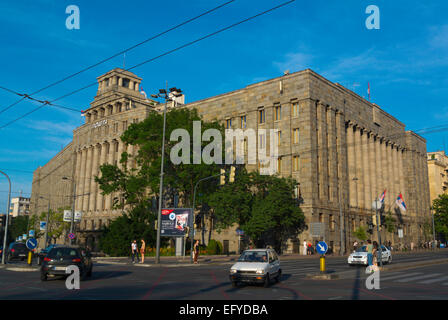 Main Post Office Building (1938), Belgrad, Serbien, Südosteuropa Stockfoto