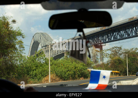 Puente de Las Américas, Brücke der Amerikas, Thatcher Ferry Bridge, Republik von Panama. Die Brücke der Amerikas (Spanisch: Stockfoto