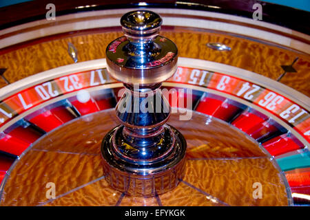 Roulette-Rad, Las Vegas, Nevada Stockfoto