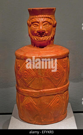 Nordafrikanische Keramik, 3.-4. C. AD römischen germanischen Museum Köln Stockfoto