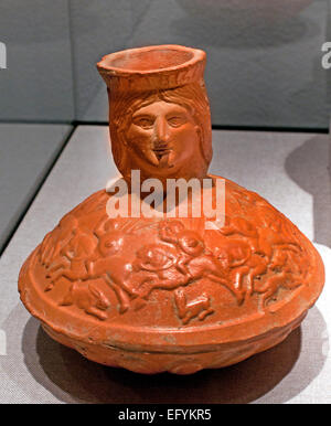 Nordafrikanische Keramik, 3.-4. C. AD römischen germanischen Museum Köln Stockfoto