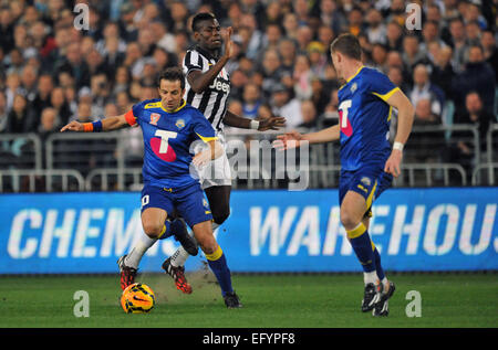 Vorsaison freundlich - australische A-League All-Stars (2) V (3) Juventus - ANZ Stadium Featuring: Alessandro Del Piero, Paul Pogba Where: Sydney, Australien bei: 10. August 2014 Stockfoto