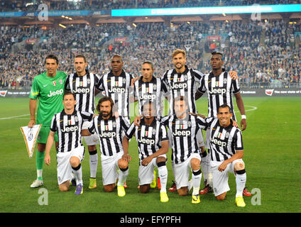 Vorsaison freundlich - australische A-League All-Stars (2) V (3) Juventus - ANZ Stadium Featuring: Juventus Turin wo: Sydney, Australien bei: 10. August 2014 Stockfoto