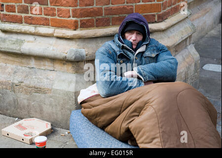 Bitte beachten Sie, dass der Begriff der Obdachlosen und von Obdachlosigkeit oder anderen Beschreibung nicht richtig angenommen werden. Stockfoto