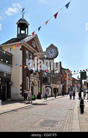 Rochester Hautpstraße Kent england Stockfoto