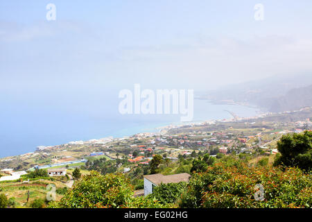 Blick auf Santa Cruz De La Palma, Kanarische Inseln Stockfoto