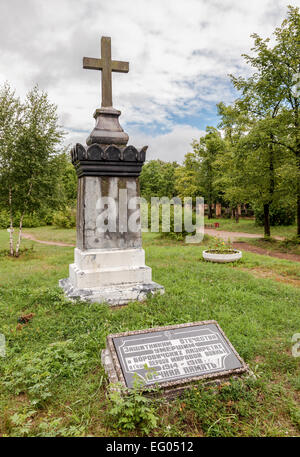 Denkmal für die gefallenen Verteidiger des Vaterlandes im ersten Weltkrieg Stockfoto