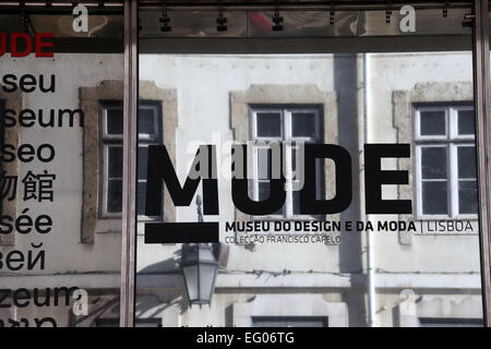 MUDE Museum für Design und Mode in Lissabon Stockfoto