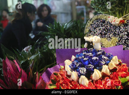 13. Februar 2015 - (CHINA raus) nur für den Gebrauch außerhalb Chinas. Nicht zum Verkauf oder Ausstellung in China. © SIPA Asien/ZUMA Draht/Alamy Live-Nachrichten Stockfoto