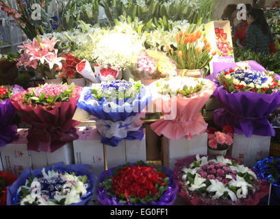 13. Februar 2015 - (CHINA raus) nur für den Gebrauch außerhalb Chinas. Nicht zum Verkauf oder Ausstellung in China. © SIPA Asien/ZUMA Draht/Alamy Live-Nachrichten Stockfoto