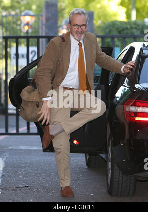 Larry Lampe außerhalb ITV Studios mit: Larry Lamb wo: London, Vereinigtes Königreich bei: 11. August 2014 Stockfoto