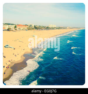 Santa Monica Beach, Kalifornien, Usa Stockfoto
