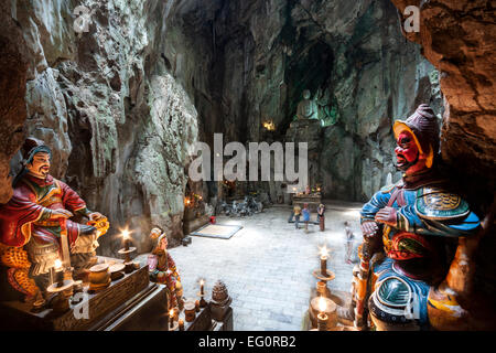 Thuy Son buddhistische Heiligtum, Marble Mountain, Vietnam, Indochina, Südost-Asien, Asien. Stockfoto