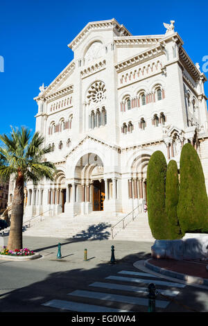 Unsere Liebe Frau von der Unbefleckten Empfängnis oder Sankt Nikolaus Kathedrale, Monaco Fürstentum Stockfoto