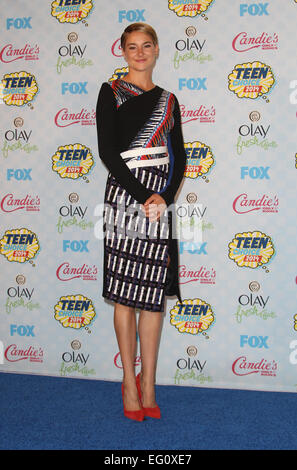 Prominente besuchen des Fuchses 2014 Teen Choice Awards - Press Room in The Shrine Auditorium Featuring: Shailene Woodley wo: Los Angeles, California, Vereinigte Staaten von Amerika bei: 10. August 2014 Stockfoto