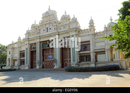 Jaganmohan Palace, Mysore, Karnataka, Indien Stockfoto