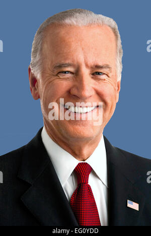 Joe Biden - * 20.11.1942 - Vizepräsident der Vereinigten Staaten von Amerika. Stockfoto