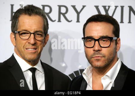 Kenneth Cole und Jeremy Piven Teilnahme an 2015 AmfAR New York Gala im Cipriani Wall Street am 11. Februar 2015 in New York City/Picture alliance Stockfoto