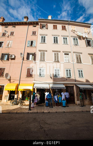 Straße in Kroatien Stockfoto