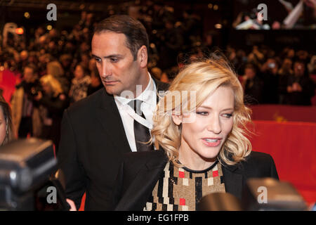 Berlin, Deutschland. 13. Februar 2015. Cate Blanchett bei der Premiere "Aschenputtel" während der 65. internationalen Film Festivals Berlinale in Berlin Deutschland am 13. Februar 2015. Bildnachweis: Stefan Papp/Alamy Live-Nachrichten Stockfoto