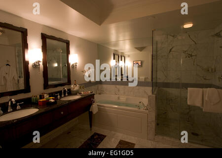 Gehobene Bad im Caesars Palace, Las Vegas, Nevada Stockfoto