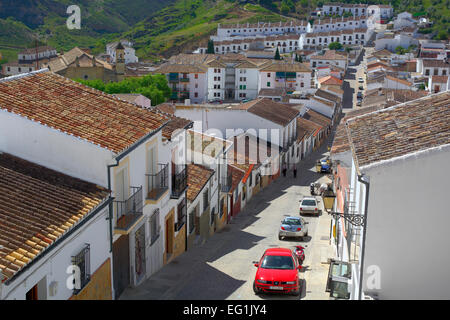 Straße im alten Stadt Antequera, Andalusien, Spanien Stockfoto