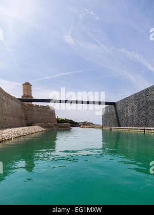 MuCEM, Marseille, Frankreich, Stockfoto