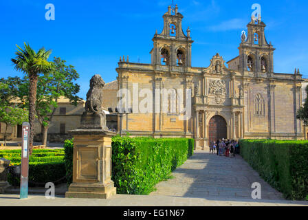 Kirche Santa Maria de Los Reales Alcazares, Ubeda, Andalusien, Spanien Stockfoto