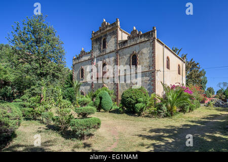 Bibliothek der Stadt Axum Stockfoto