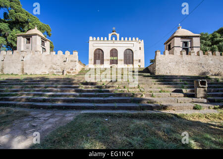 Neue Kirche St. Maria von Zion in der Stadt Axum Stockfoto