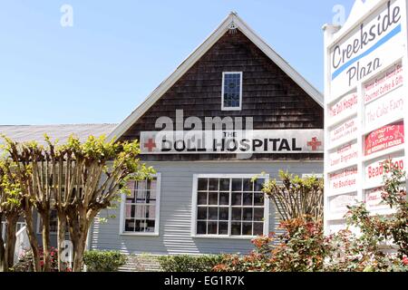 Kleine Stadt von Spring, Texas in den Hoheitsbereich von Houston, Texas. Stockfoto