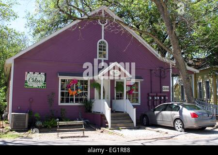 Kleine Stadt von Spring, Texas in den Hoheitsbereich von Houston, Texas. Stockfoto