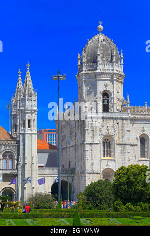 Hieronymus-Kloster (Hieronymus-Kloster), Kirche von Santa Maria, Lissabon, Portugal Stockfoto