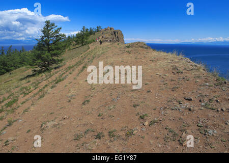 Olchon, Kap Choboi, Baikalsee, Russland Stockfoto