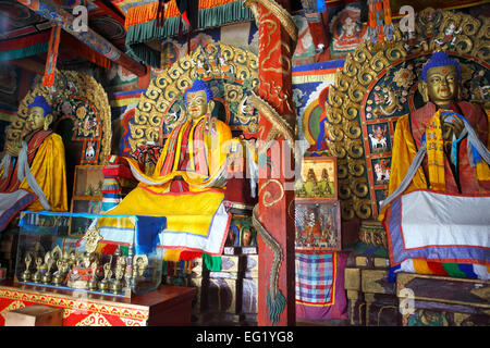 Erdene Zuu buddhistischen Kloster, Kharkhorin, Ovorkhangai Provinz, Mongolei Stockfoto