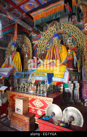 Erdene Zuu buddhistischen Kloster, Kharkhorin, Ovorkhangai Provinz, Mongolei Stockfoto